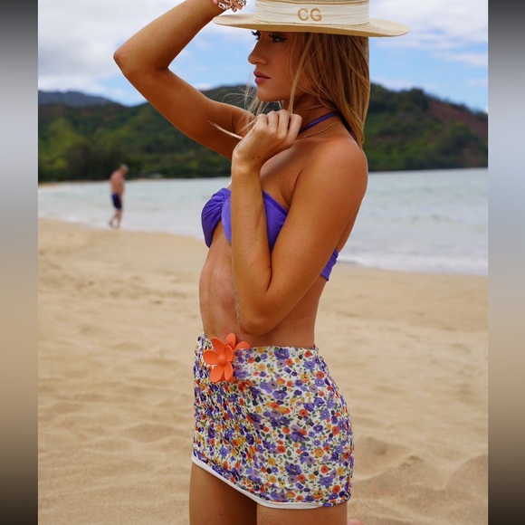 Floral two piece summer skirt set - Picture 5 of 8